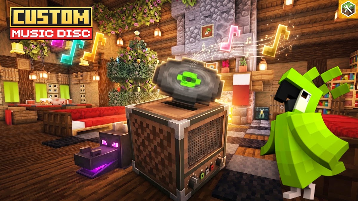 Custom textures and models created with AddOns Maker